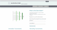 Desktop Screenshot of darwinator.com